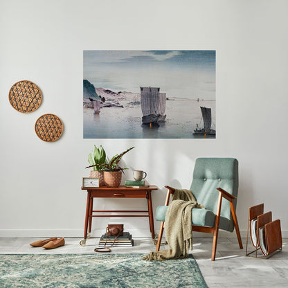 YĹŞGURE NO HANSEN Peel and Stick Horizontal Poster