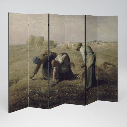 THE GLEANERS Divisorio decorativo per ambienti a 6 pannelli