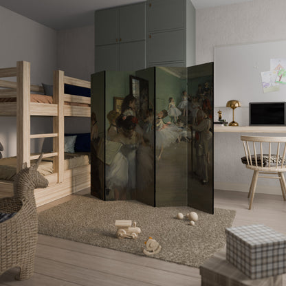 THE DANCE CLASS Decorative 5-Panel Room Divider