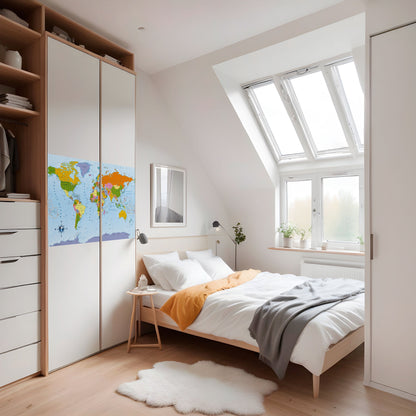 OCEANS OF DISCOVERY Peel and Stick Horizontal Poster