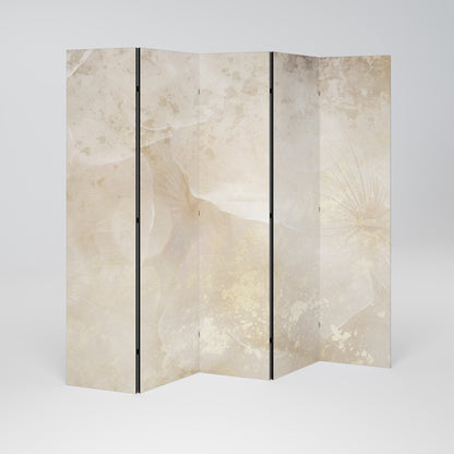 WHISPERING PETALS Decorative 5-Panel Room Divider