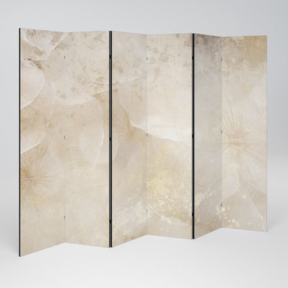 WHISPERING PETALS Decorative 6-Panel Room Divider