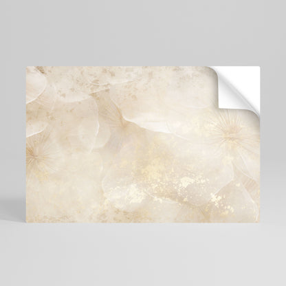 WHISPERING PETALS Peel and Stick Horizontal Poster