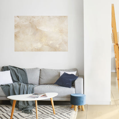 WHISPERING PETALS Peel and Stick Horizontal Poster