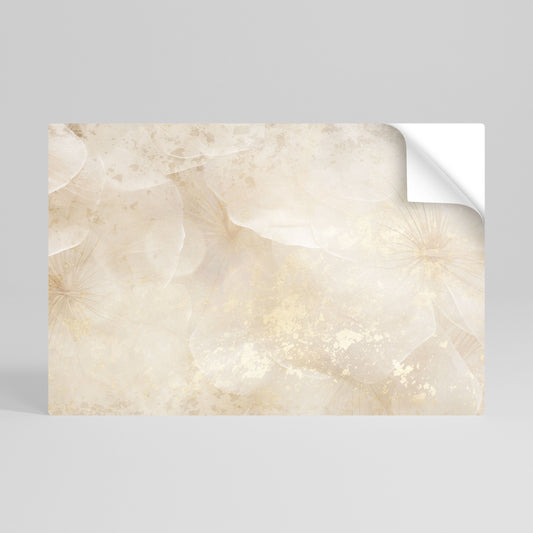 WHISPERING PETALS Peel and Stick Horizontal Poster