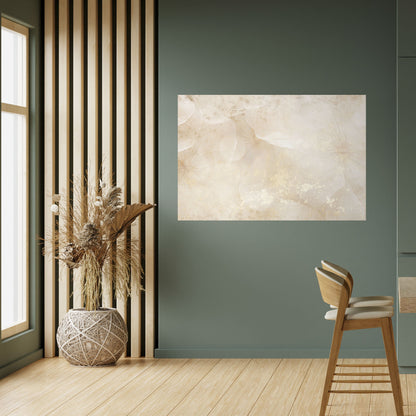 WHISPERING PETALS Peel and Stick Horizontal Poster