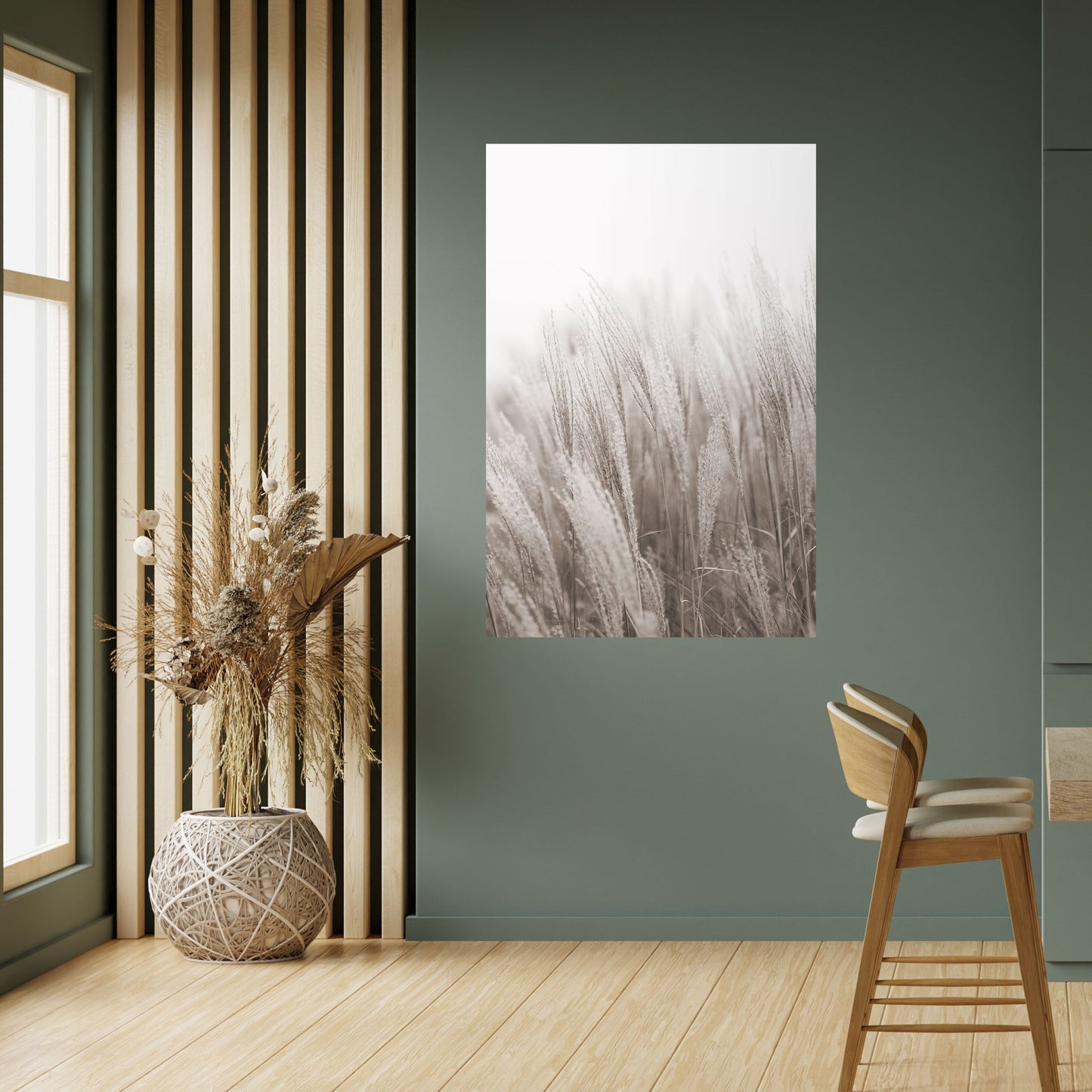 WHISPERS OF GRASS Peel and Stick Vertical Poster