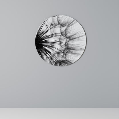 WHISPERING WILDFLOWER Round Wall Art