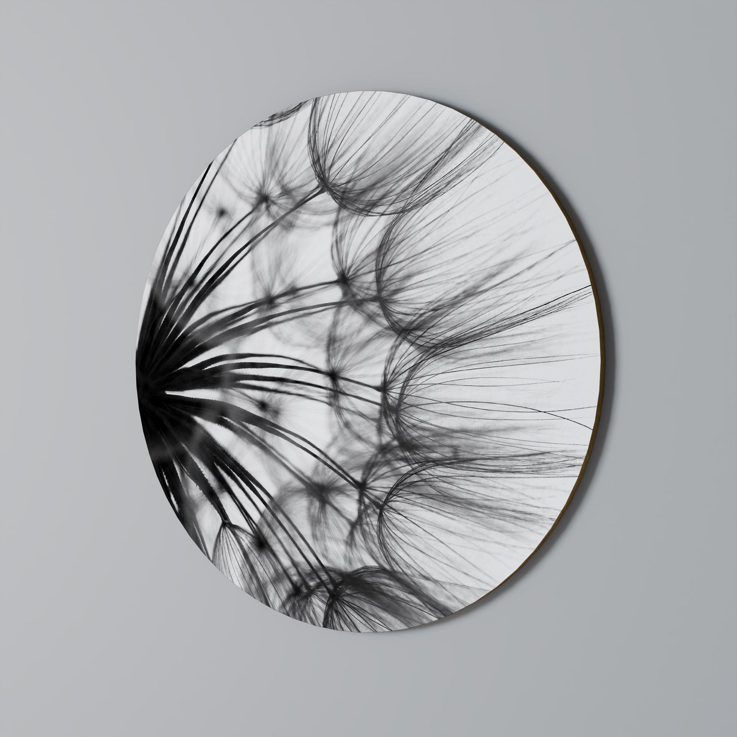 WHISPERING WILDFLOWER Round Wall Art