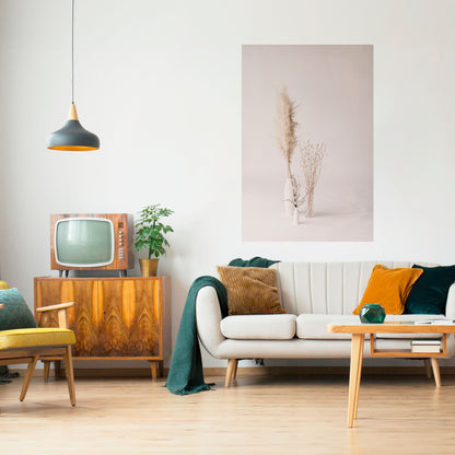 WHISPERING VASES Peel and Stick Vertical Poster