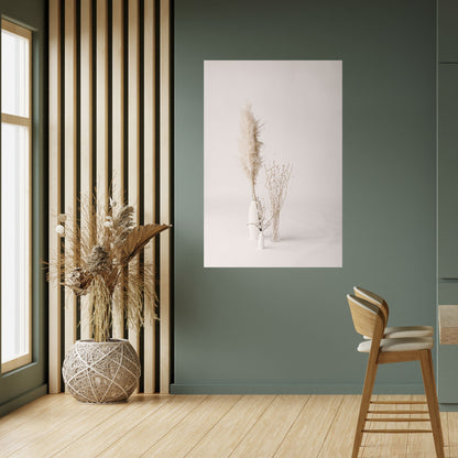 WHISPERING VASES Peel and Stick Vertical Poster