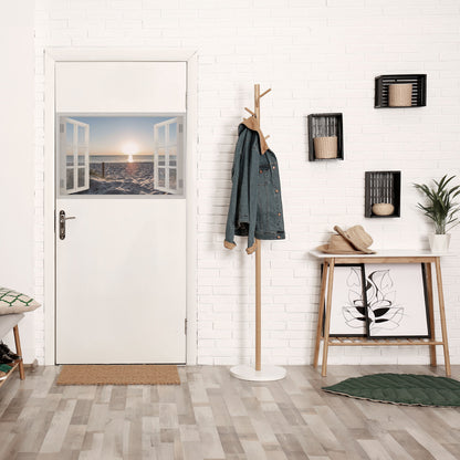 WINDOW OF CALM Peel and Stick Horizontal Poster