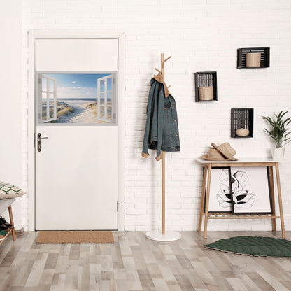 WINDOW TO WANDER Peel and Stick Horizontal Poster