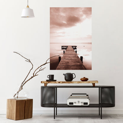 ECHI DI QUIETE Poster verticale staccabile e attaccabile