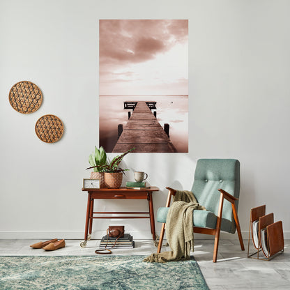 ECHI DI QUIETE Poster verticale staccabile e attaccabile