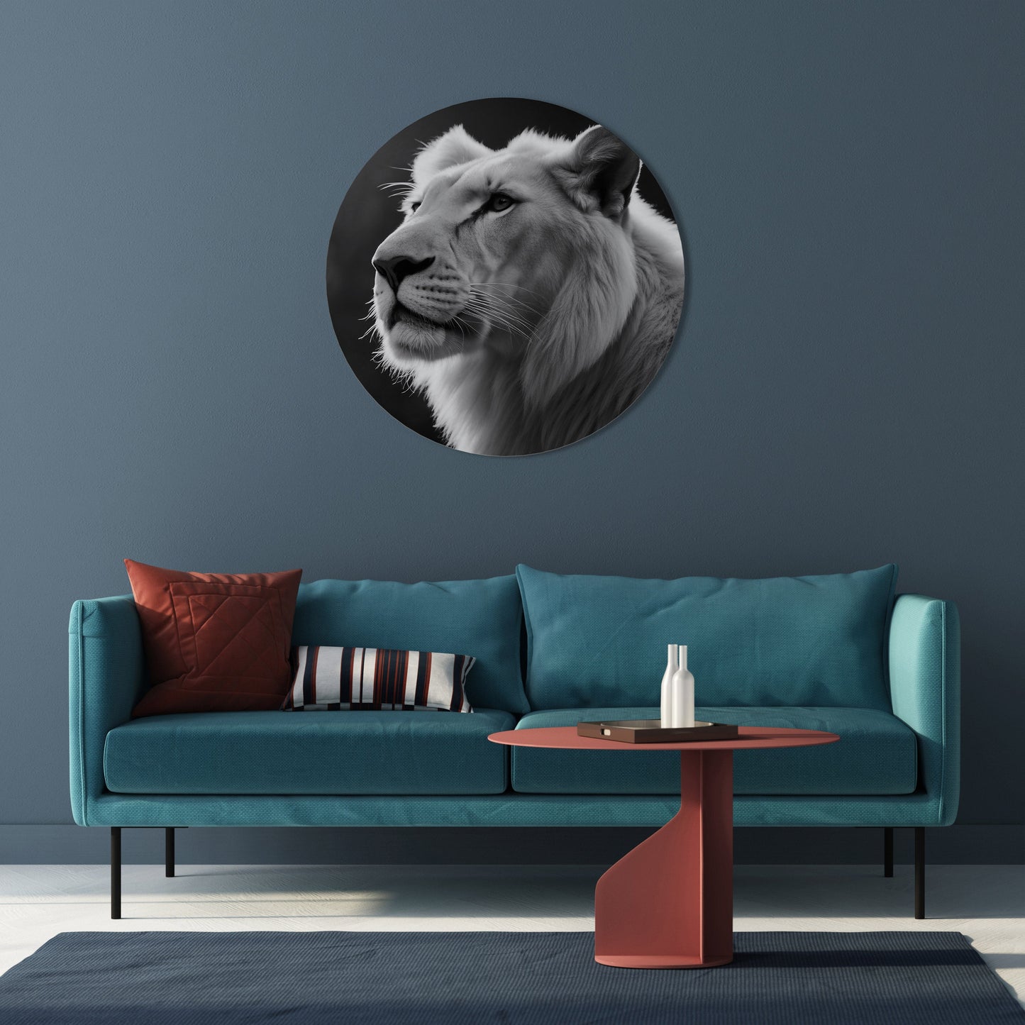 WHISPERS OF MAJESTY Round Wall Art