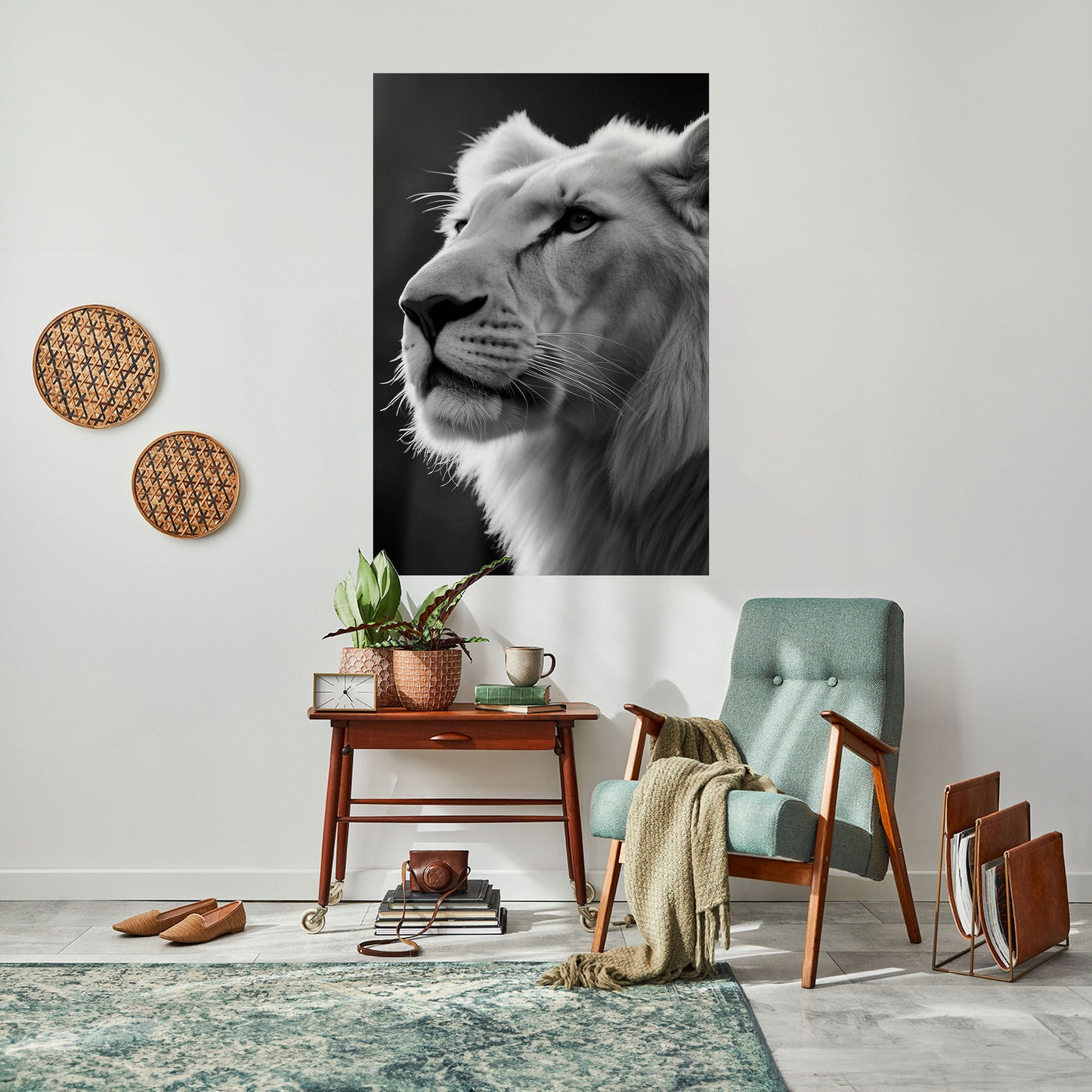 WHISPERS OF MAJESTY Peel and Stick Vertical Poster