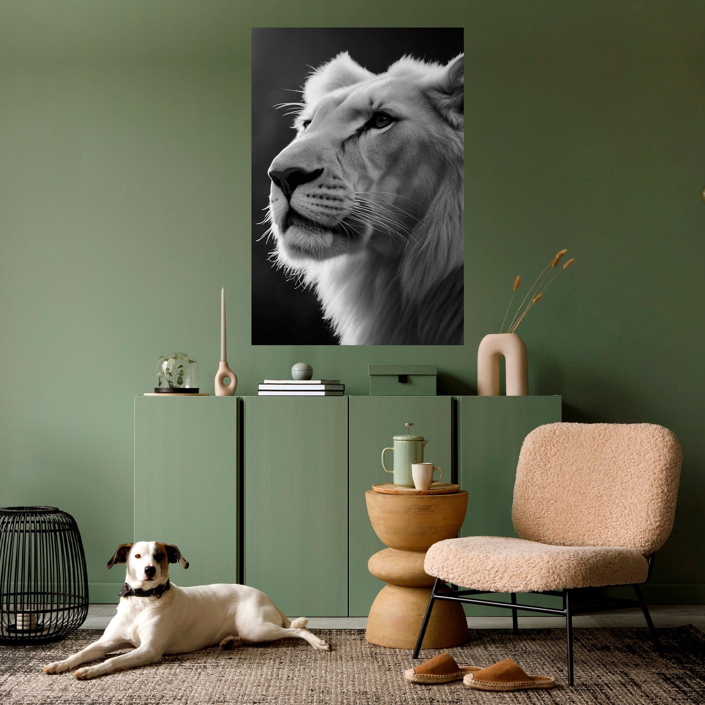 WHISPERS OF MAJESTY Peel and Stick Vertical Poster