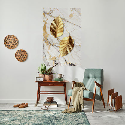 IL MARMO INCONTRA LA NATURA Poster verticale staccabile e attaccabile