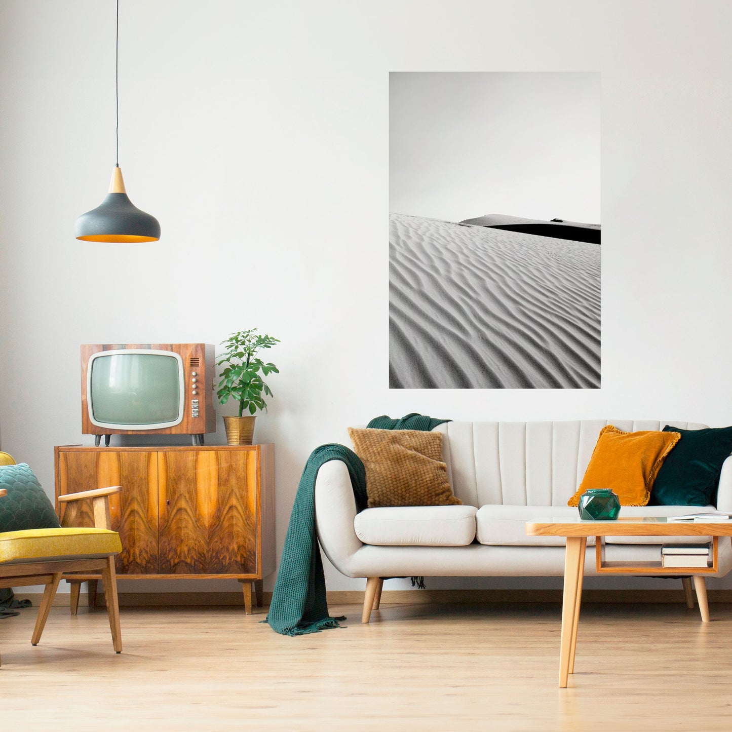 Poster verticale SAND INFINITY stacca e attacca