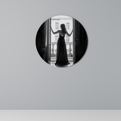 WINDOW TO WONDERS Round Wall Art