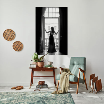 WINDOW TO WONDERS Peel and Stick Vertical Poster