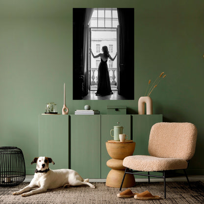 WINDOW TO WONDERS Peel and Stick Vertical Poster