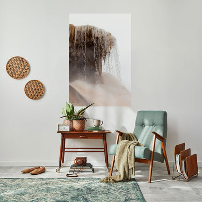 MAMMOTH HOT SPRINGS Peel and Stick Vertical Poster