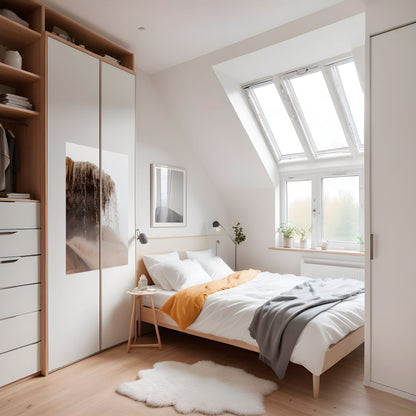 MAMMOTH HOT SPRINGS Peel and Stick Vertical Poster