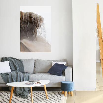 MAMMOTH HOT SPRINGS Peel and Stick Vertical Poster