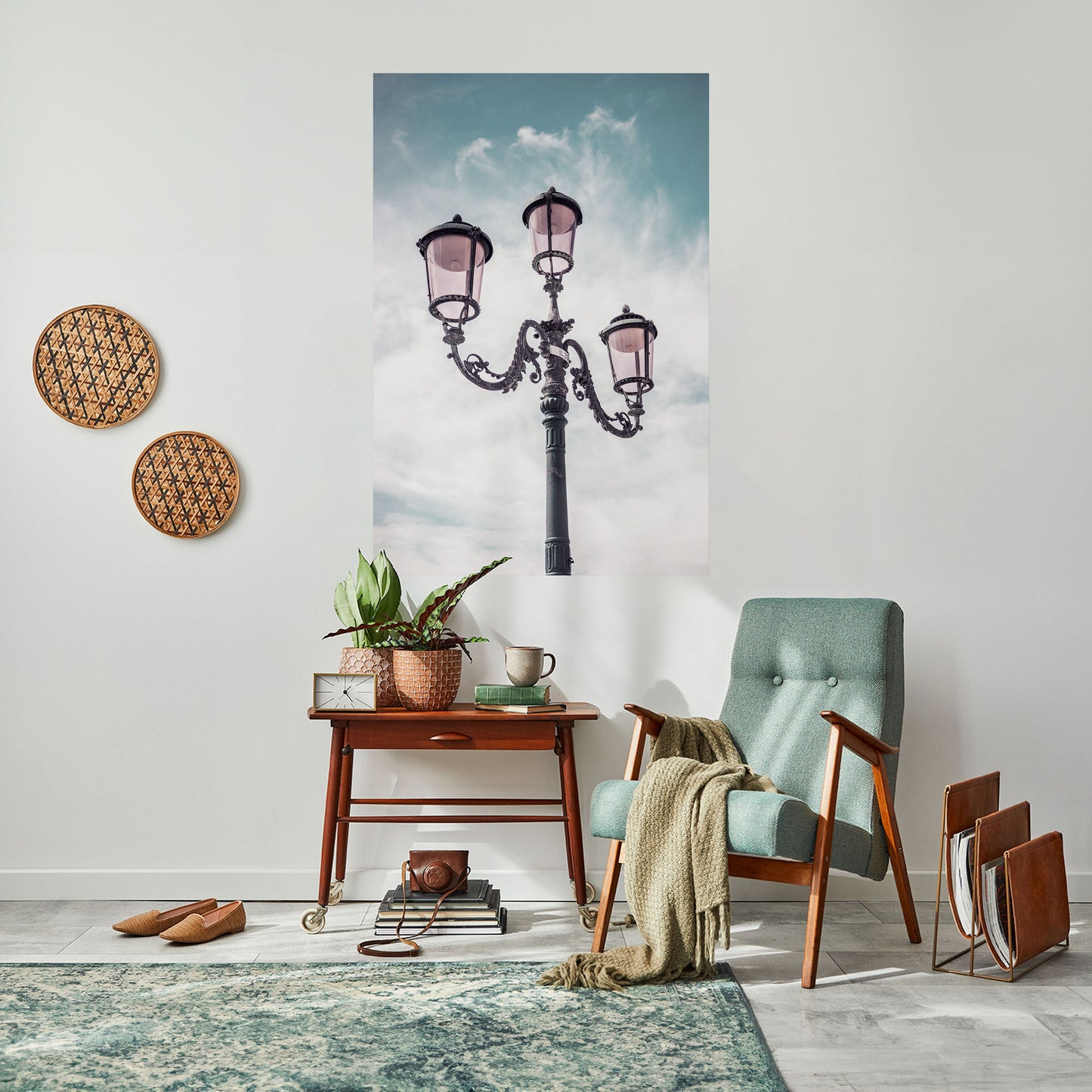 WHISPERS OF LIGHT Peel and Stick Vertical Poster