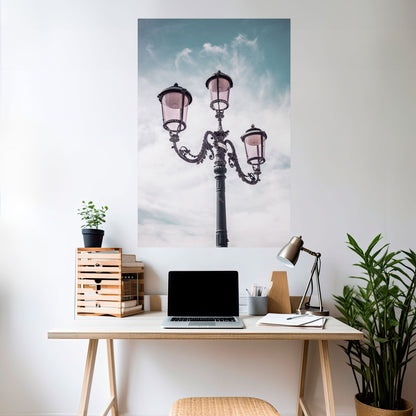 WHISPERS OF LIGHT Peel and Stick Vertical Poster