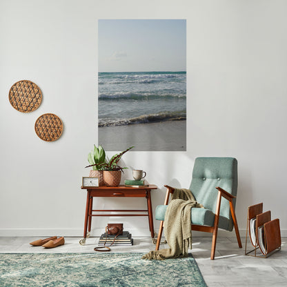 WAVES OF TRANQUILITY Peel and Stick Vertical Poster