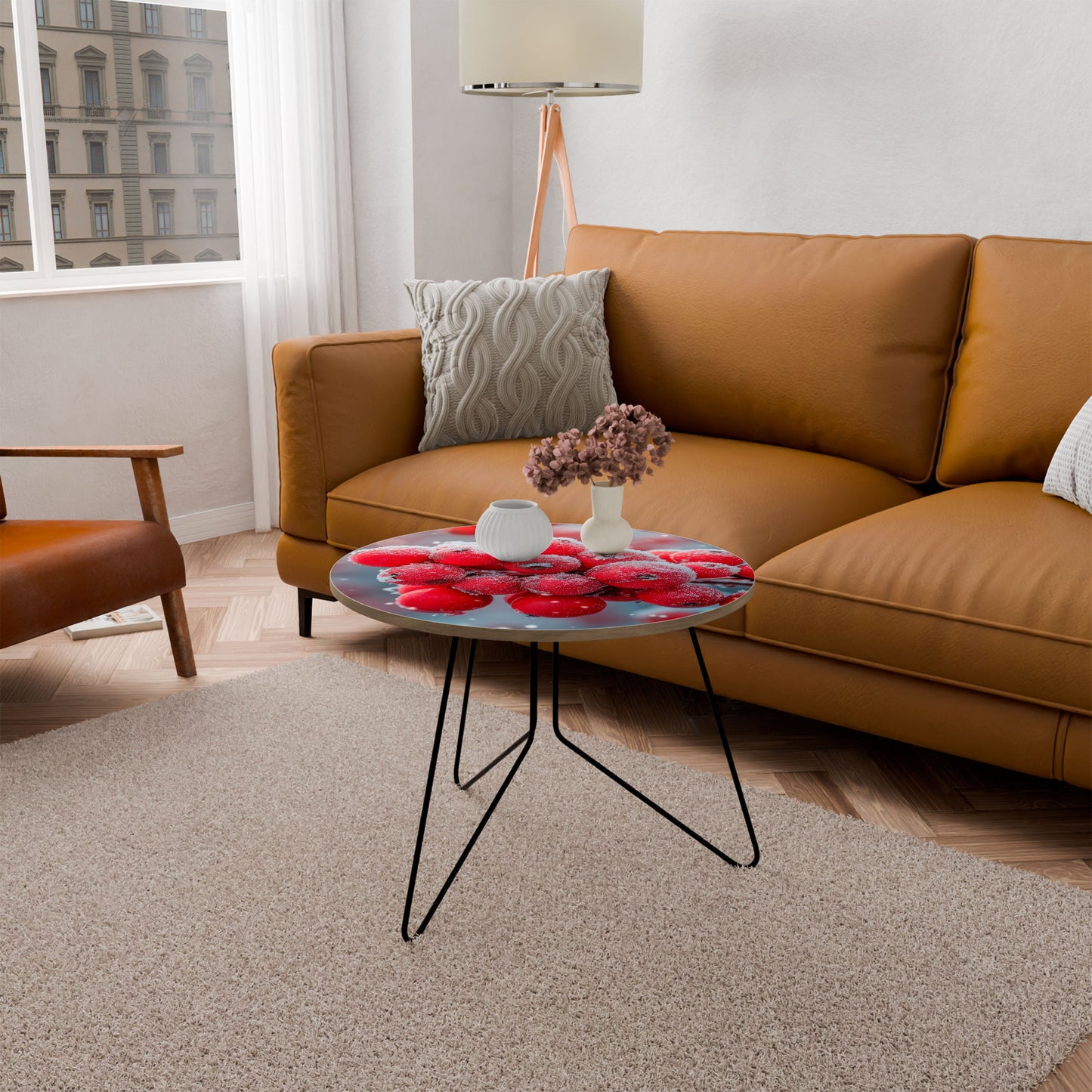 WINTER'S CRIMSON TREASURES Coffee Table 69