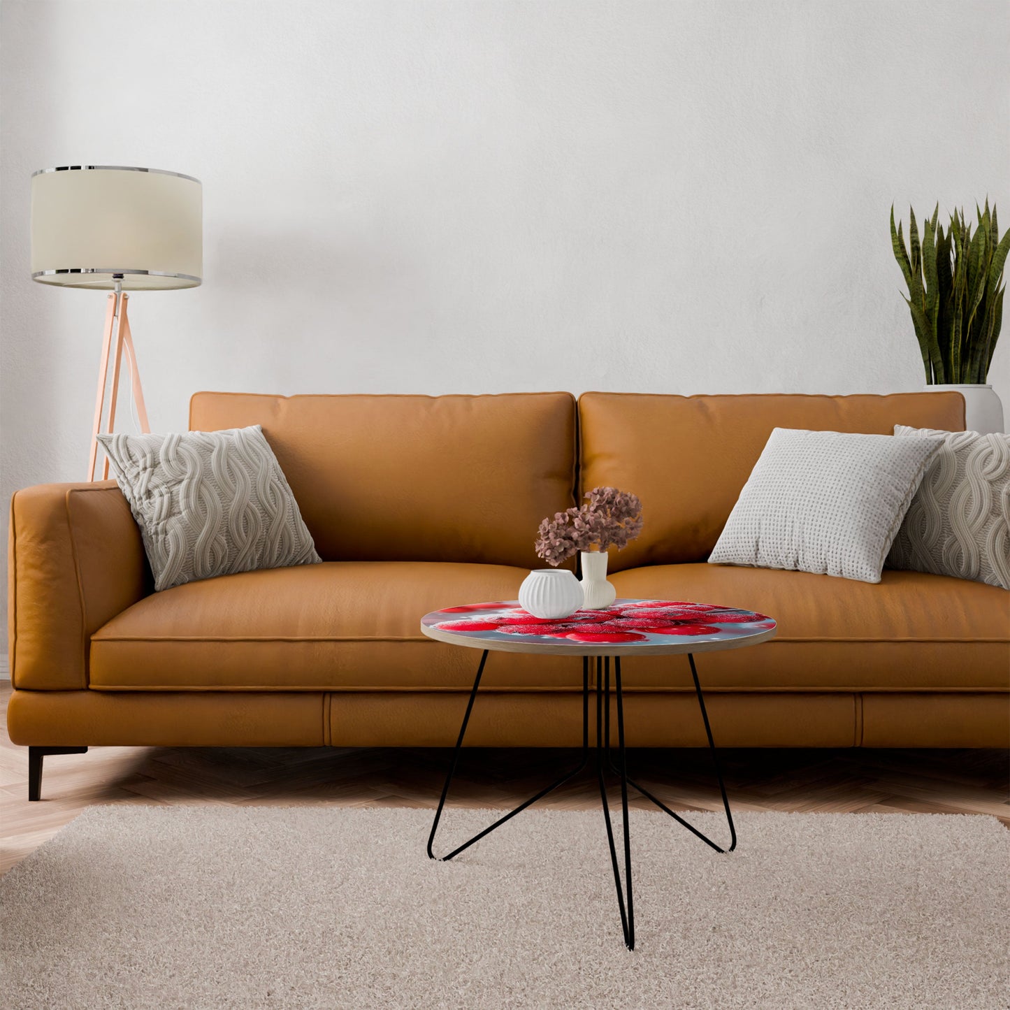 WINTER'S CRIMSON TREASURES Coffee Table 69