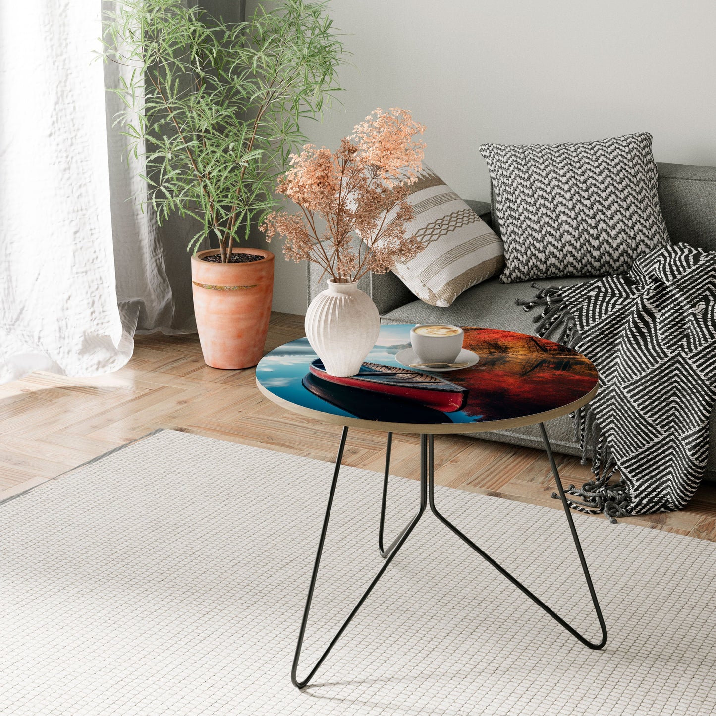 BOAT OF TRANQUILITY Tavolino da Caffè Ø69