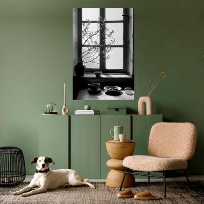 WHISPERING WINDOW LIGHT Peel and Stick Vertical Poster