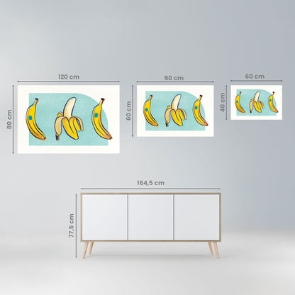 Poster orizzontale stacca e attacca BOLD BANANA BOUQUET