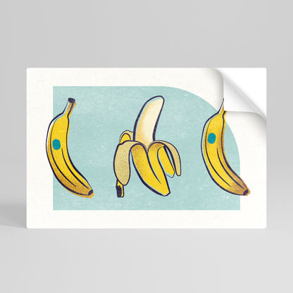 Poster orizzontale stacca e attacca BOLD BANANA BOUQUET