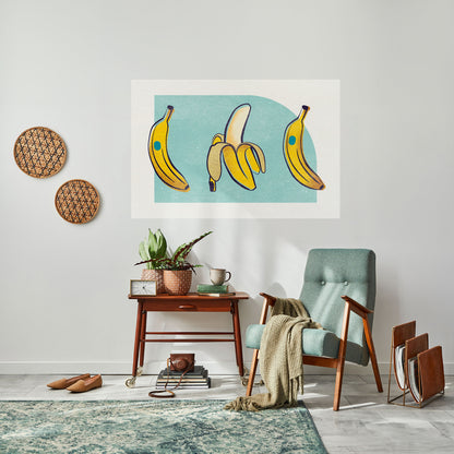 Poster orizzontale stacca e attacca BOLD BANANA BOUQUET