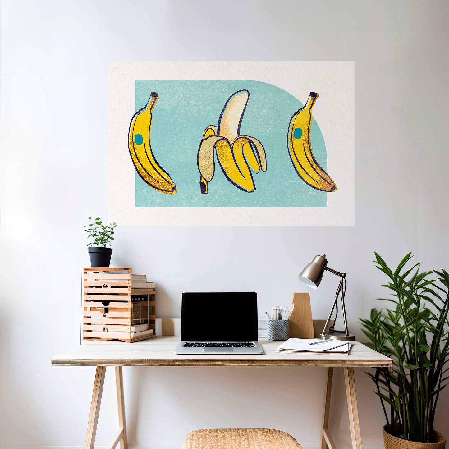 Poster orizzontale stacca e attacca BOLD BANANA BOUQUET