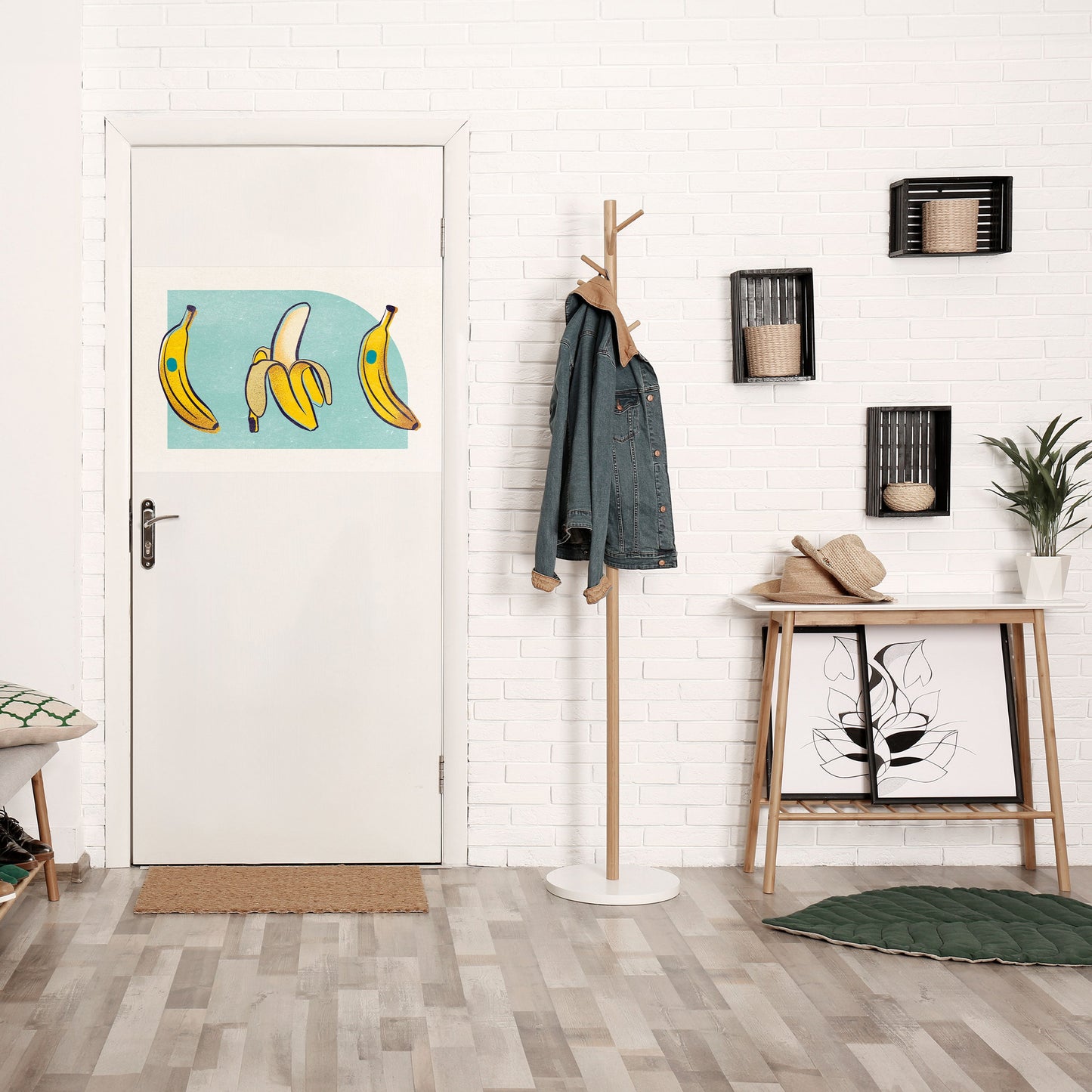 Poster orizzontale stacca e attacca BOLD BANANA BOUQUET