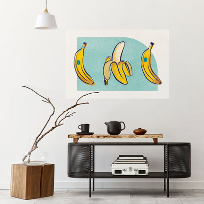 Poster orizzontale stacca e attacca BOLD BANANA BOUQUET