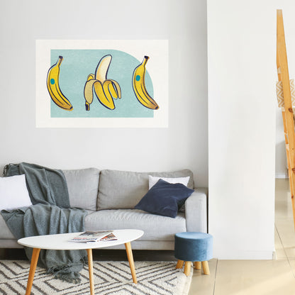 Poster orizzontale stacca e attacca BOLD BANANA BOUQUET