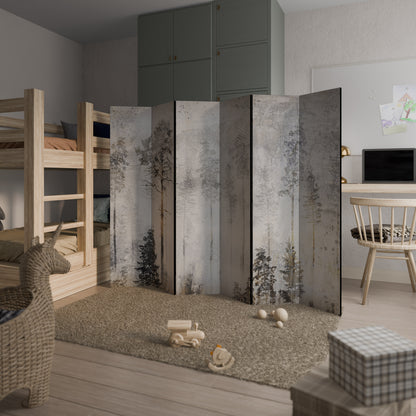 FADE IN THE TREES Divisorio decorativo per ambienti a 6 pannelli