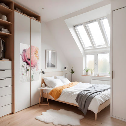 VIVID TRANQUILITY Peel and Stick Vertical Poster