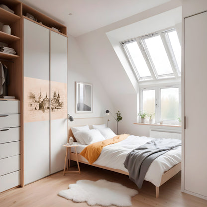 WHISPERS OF ARCHITECTURE Peel and Stick Horizontal Poster