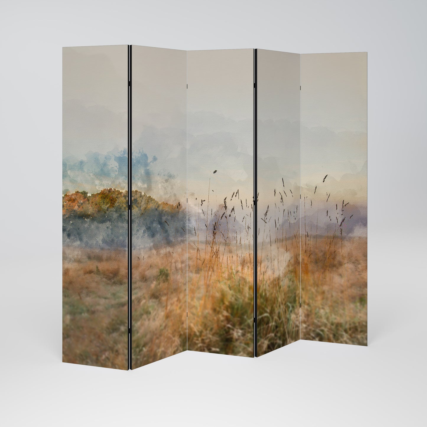 SUMMERTIME SADNESS Decorative 5-Panel Room Divider