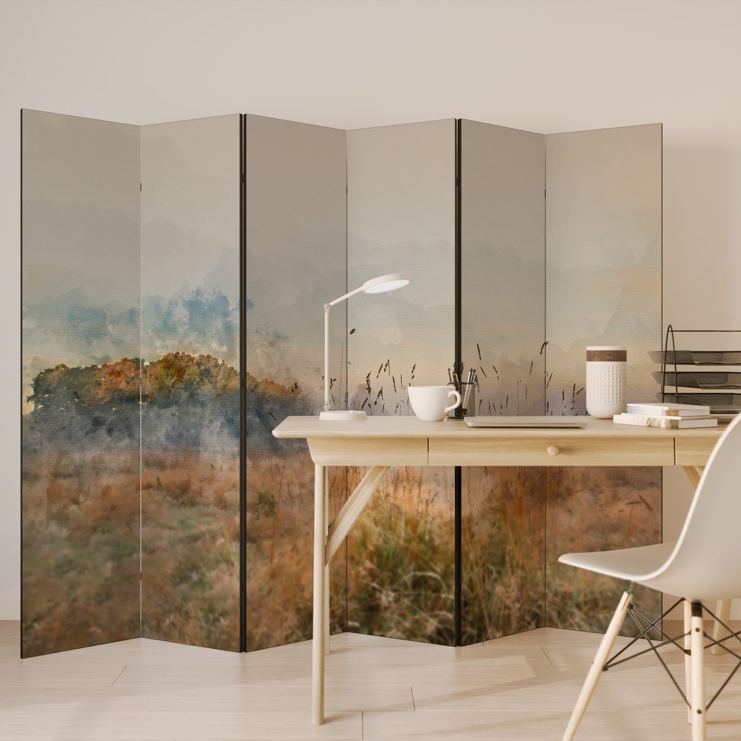 SUMMERTIME SADNESS - Divisorio decorativo per ambienti a 6 pannelli