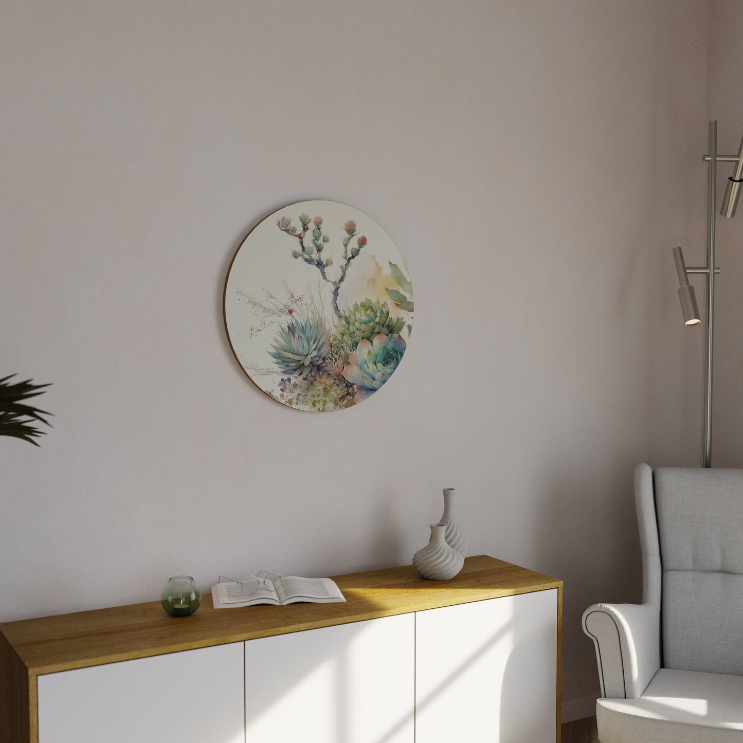 SECRET GARDEN Decorazione da Parete Rotonda